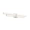 Z-Lite Zane Vanity, 2-Light, 32 In.W x 2.5 In.L x 5 In.H, Brushed Nickel/Frosted 1008-32W-BN-LED - alternate 3